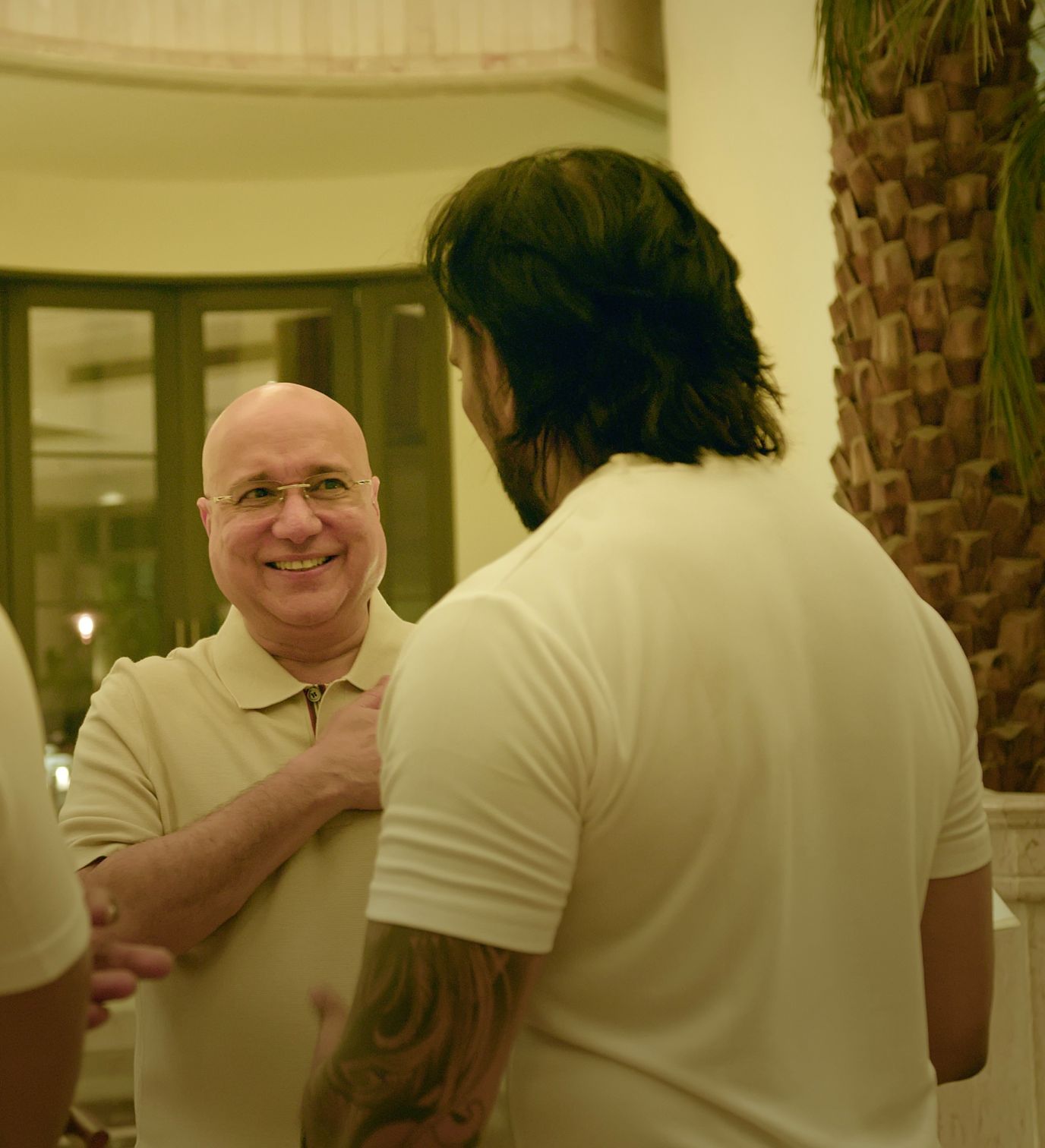 Revellers Welcoming Moments